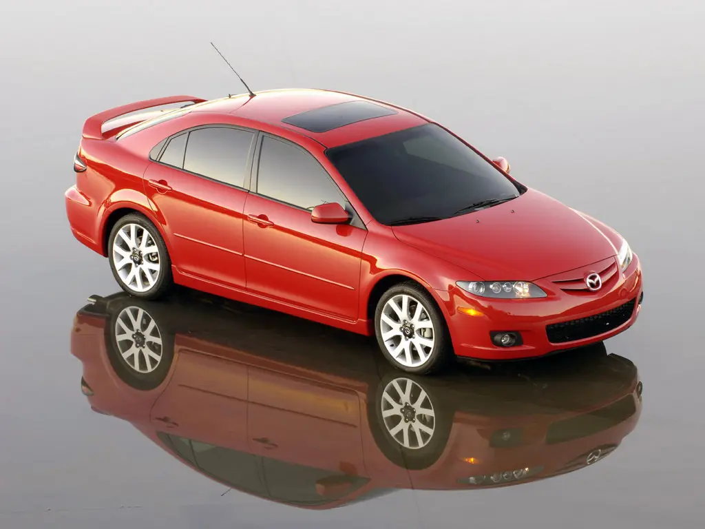 Mazda Mazda6 (GG) 1 поколение, рестайлинг, лифтбек (06.2005 - 09.2008)